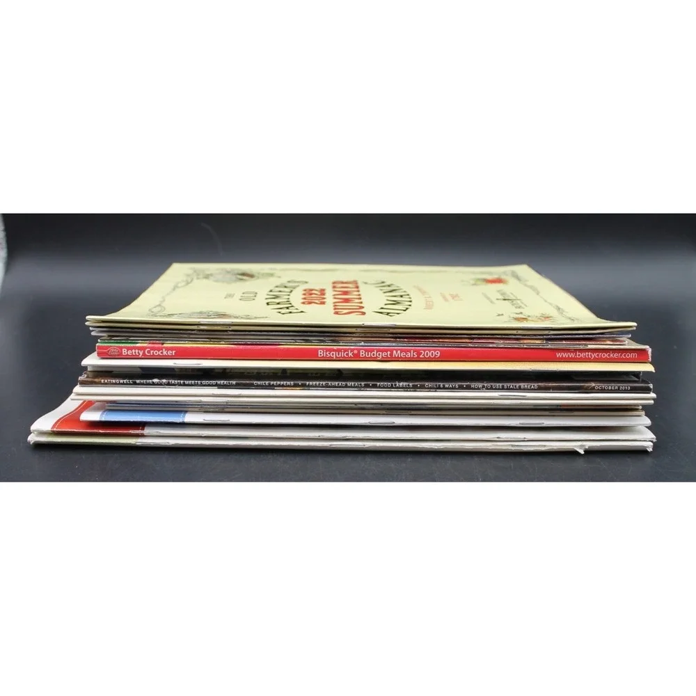 Lot of 25 Mixed Cooking Recipe Magazines Various Issues Food Meal Ideas